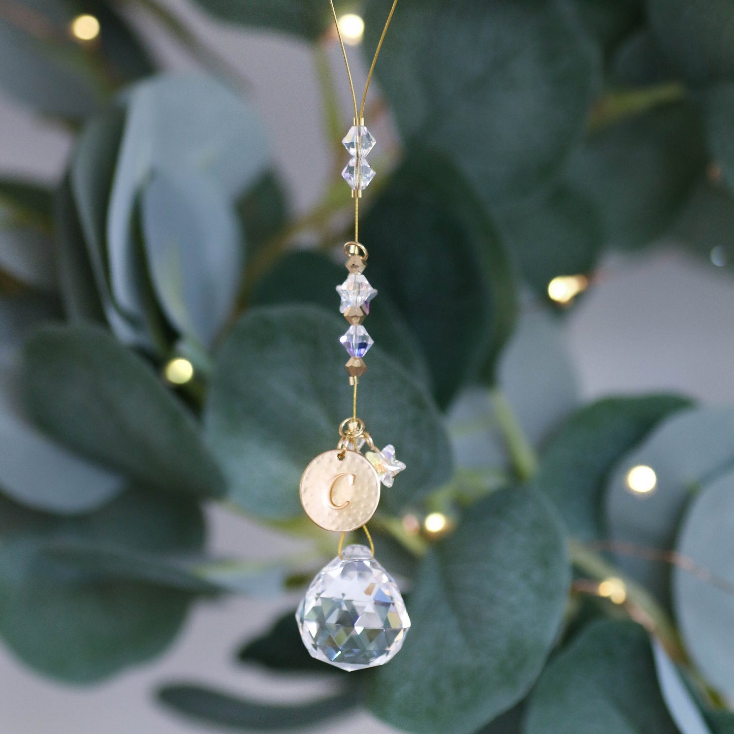 Crystal Suncatcher, Crystal Christmas Tree Decoration