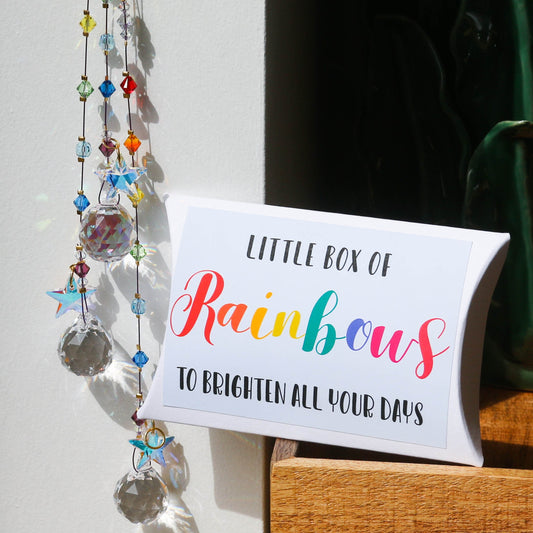 Crystal Suncatcher, Little box of rainbows, Prism suncatcher